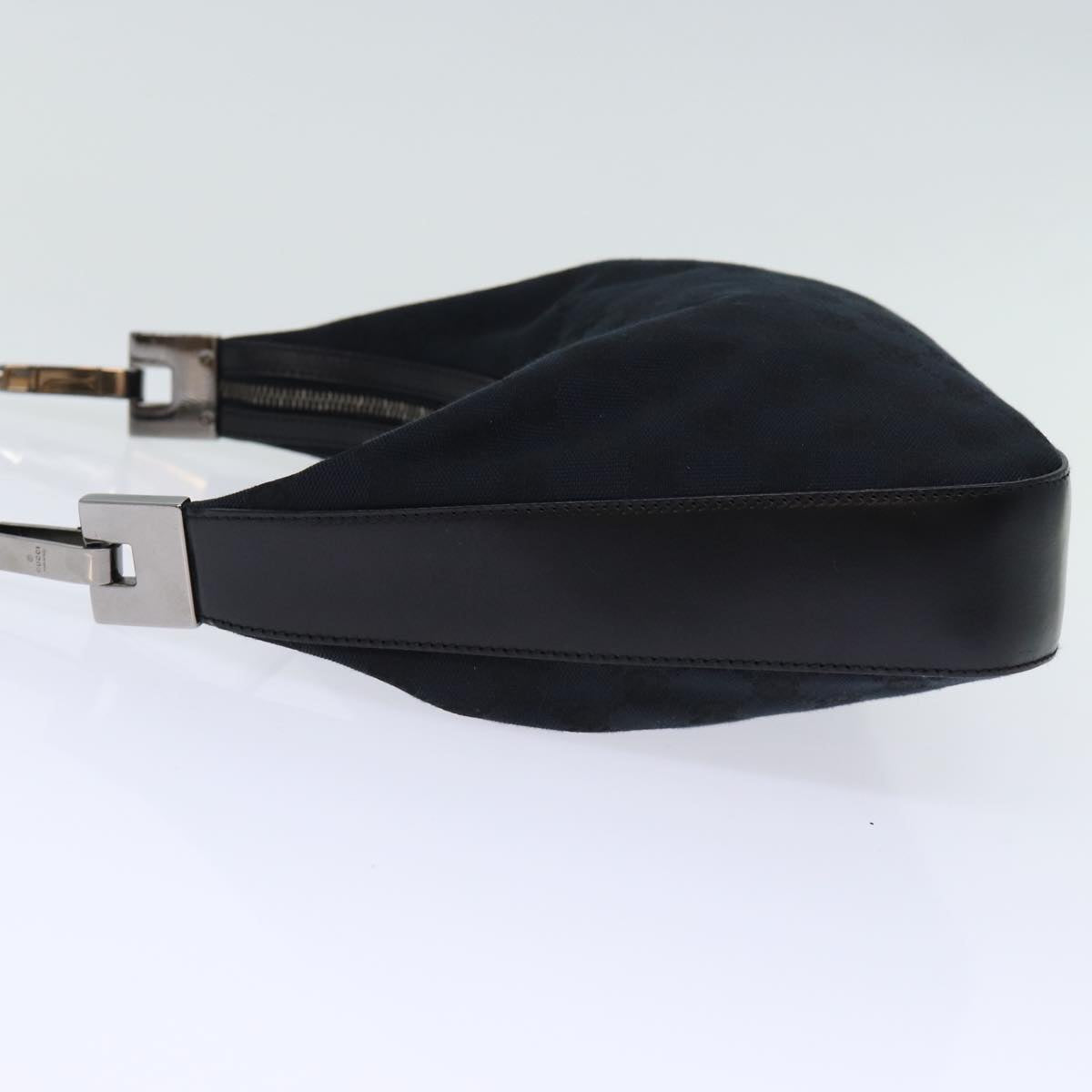 GUCCI GG Canvas Shoulder Bag Black 001 3812 yk12045