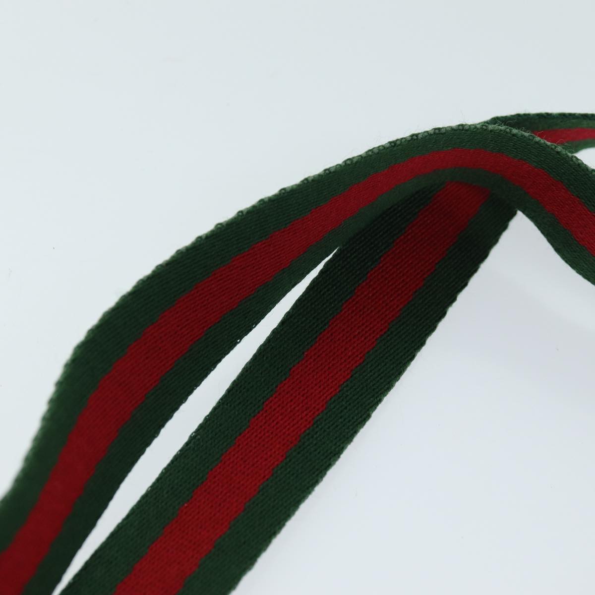 GUCCI GG Supreme Web Sherry Line Tote Bag Beige Red Green 40 02 003 yk12095