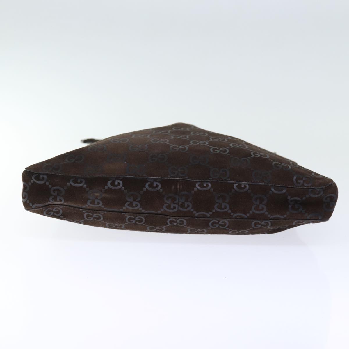 GUCCI GG Canvas Shoulder Bag Brown yk12159