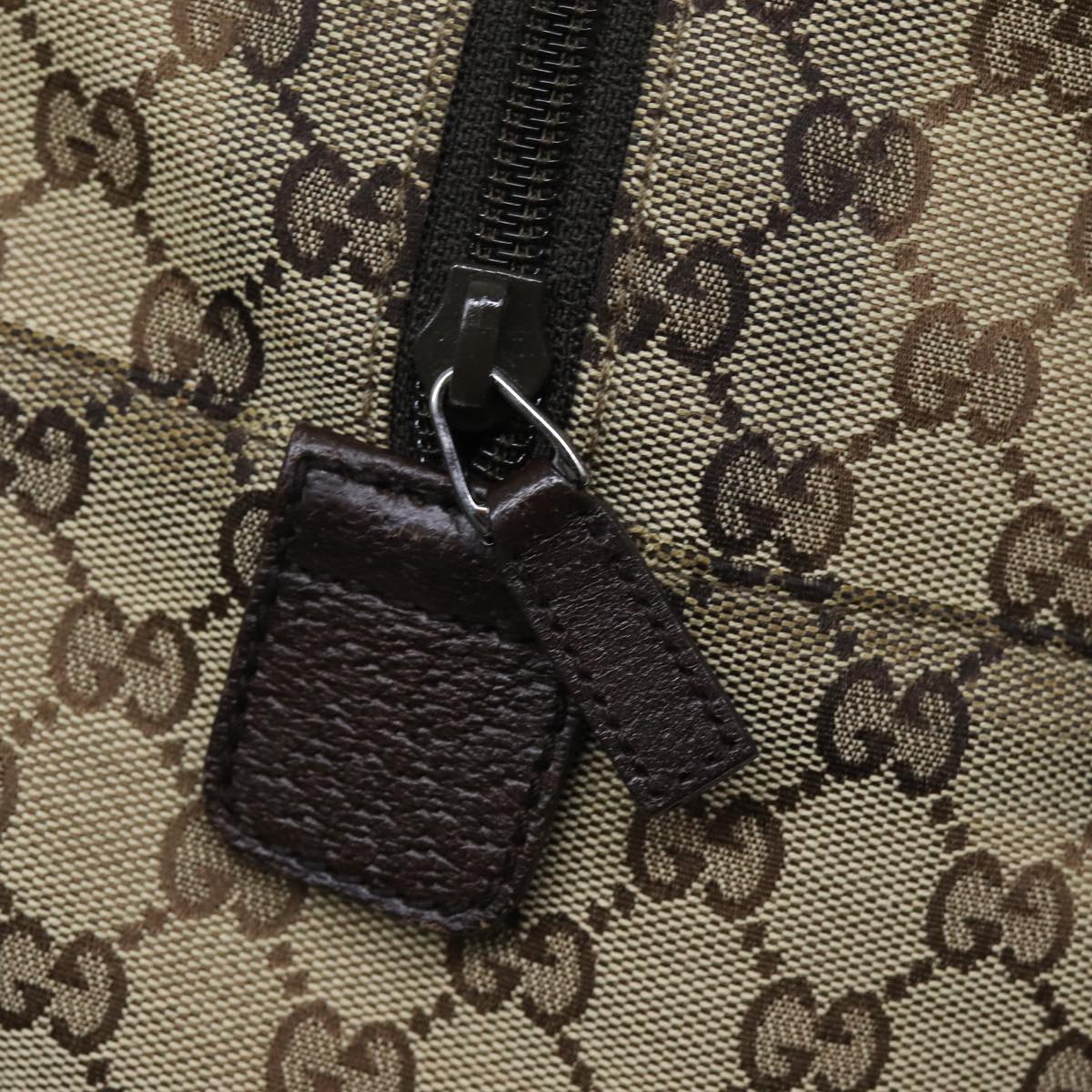 GUCCI GG Canvas Web Sherry Line Boston Bag Beige Green Red 146310 yk12176
