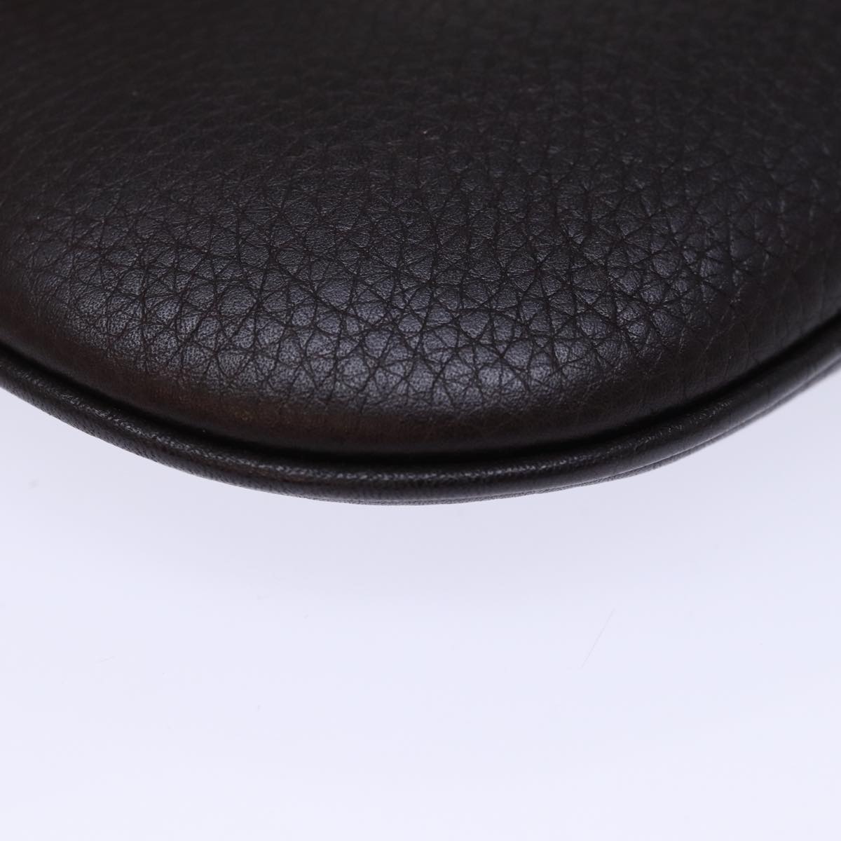 GUCCI Pouch Leather Brown 252041 yk12312