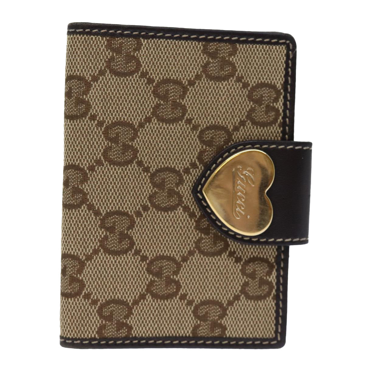 GUCCI GG Canvas Pass Case Beige 224261 yk12334