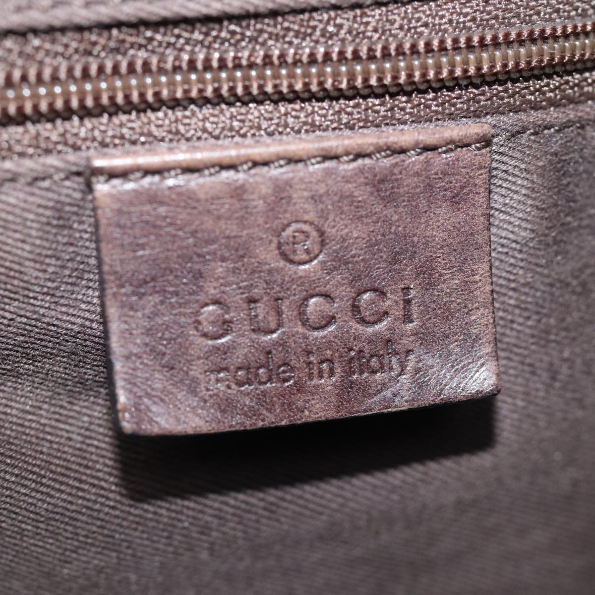 GUCCI GG Canvas Shoulder Bag Brown 101292 yk12397