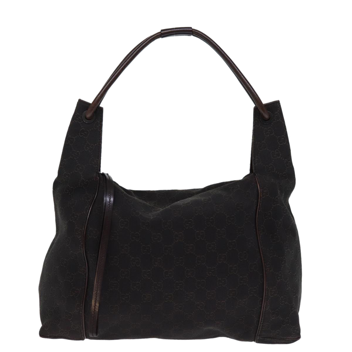 GUCCI GG Canvas Shoulder Bag Brown 101292 yk12397