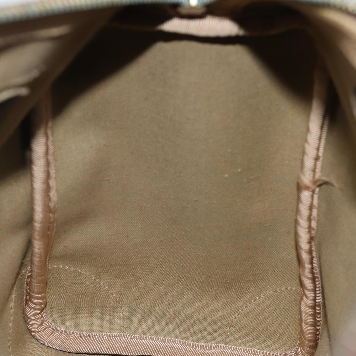GUCCI GG Supreme Web Sherry Line Boston Bag PVC Vintage Beige Red yk12465