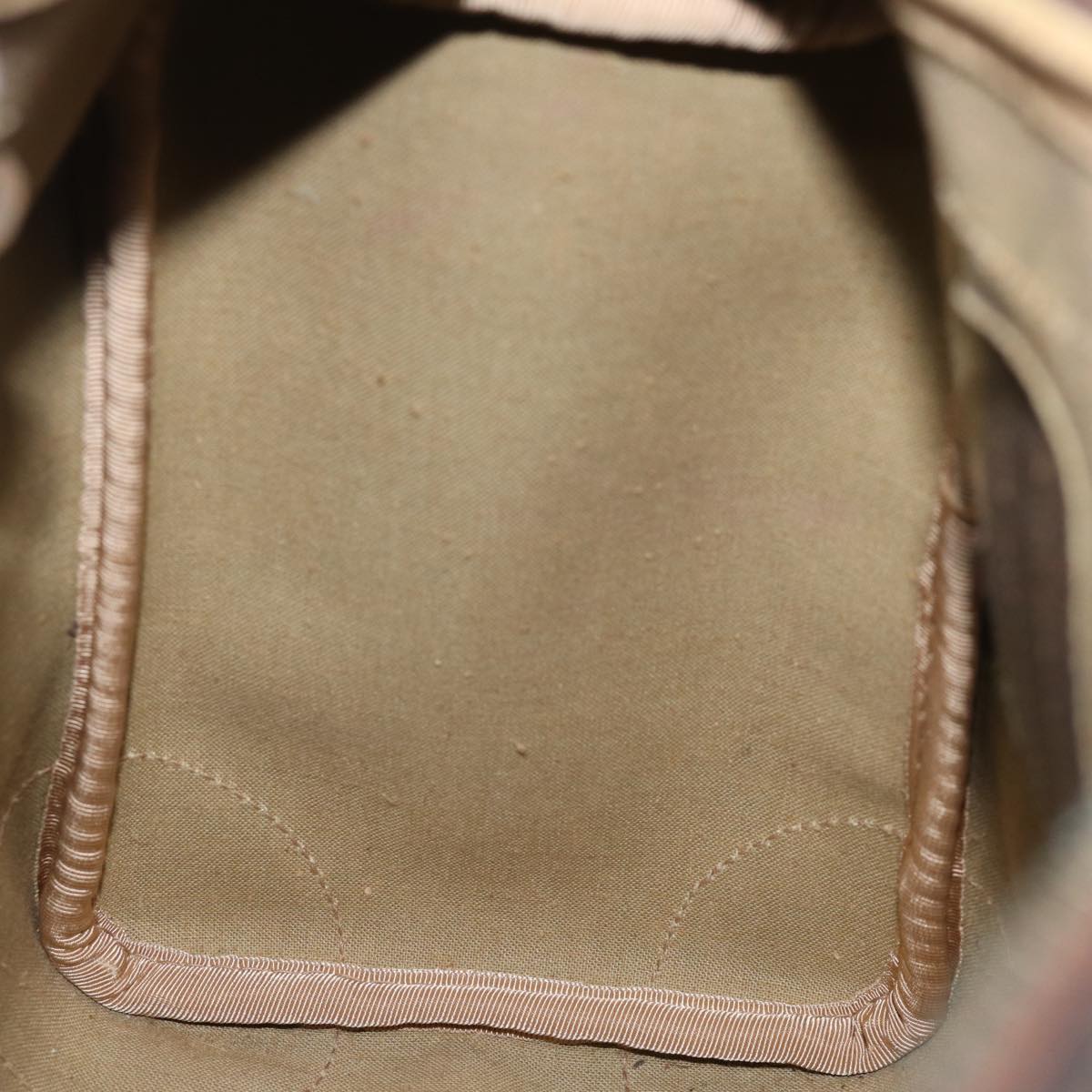 GUCCI GG Supreme Web Sherry Line Boston Bag PVC Vintage Beige Red yk12465