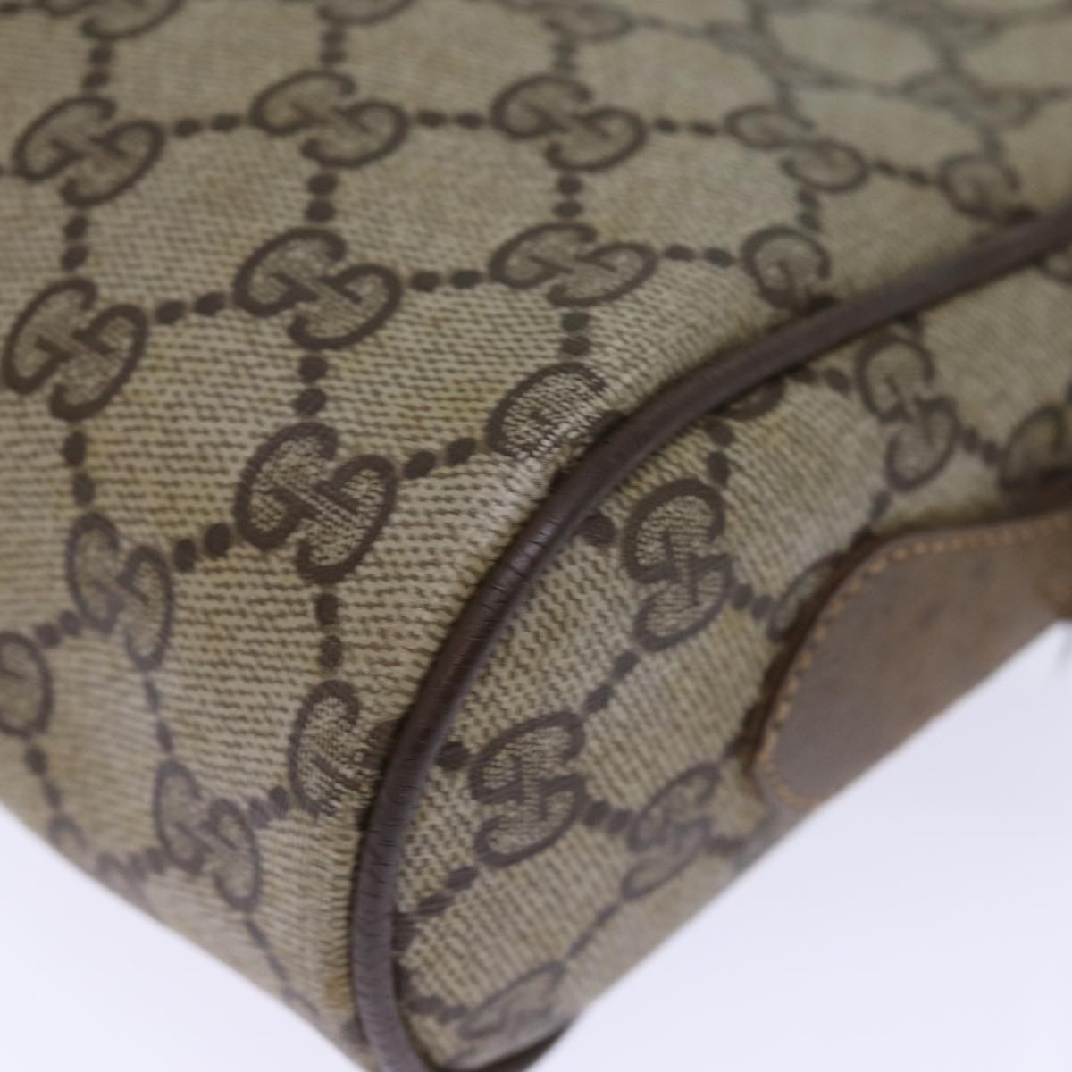 GUCCI GG Supreme Web Sherry Line Shoulder Bag Red Beige 56 02 087 yk12506