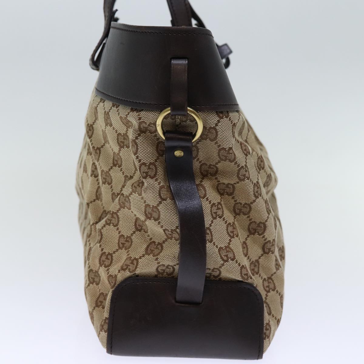 GUCCI GG Canvas Tote Bag Beige 106251 yk12513