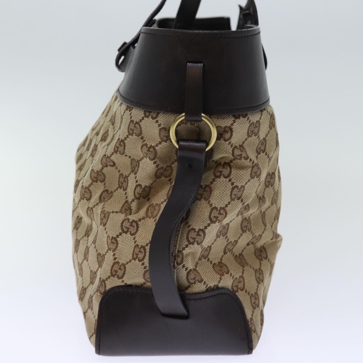 GUCCI GG Canvas Tote Bag Beige 106251 yk12513