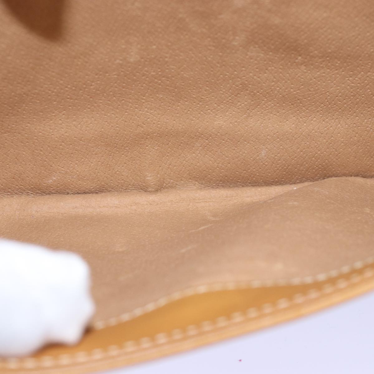 GUCCI Micro GG Supreme Shoulder Bag PVC Beige 004 106 0024 yk12533