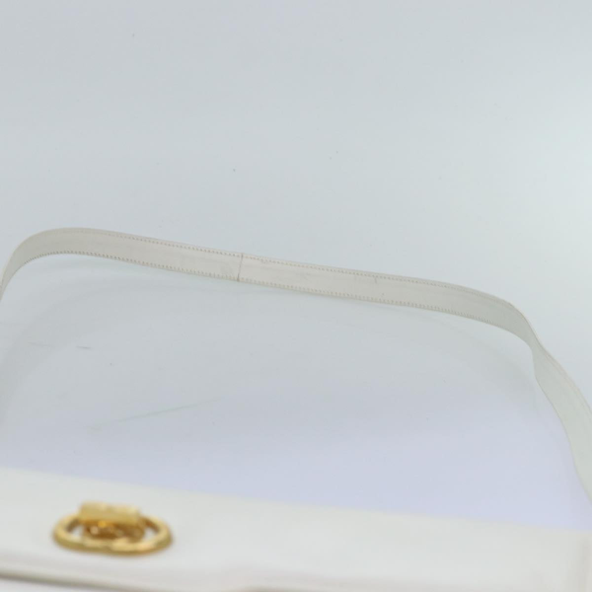 GUCCI Interlocking Shoulder Bag Leather White yk12575