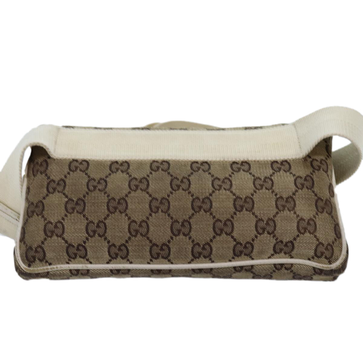 GUCCI GG Canvas Body Bag Beige 146304 yk12616