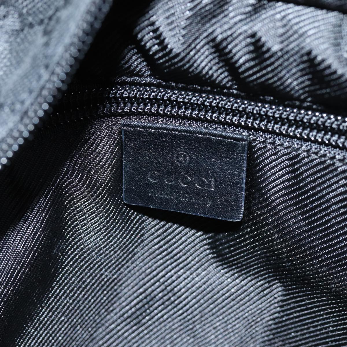 GUCCI GG Canvas Tote Bag Black 28892 yk12685