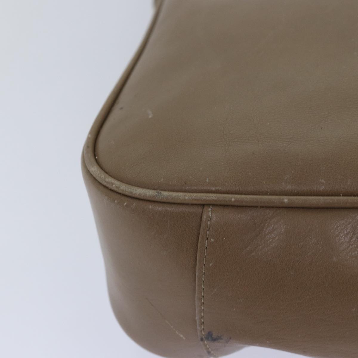 GUCCI Bamboo Hand Bag Leather Beige 001 2113 1638 yk12821