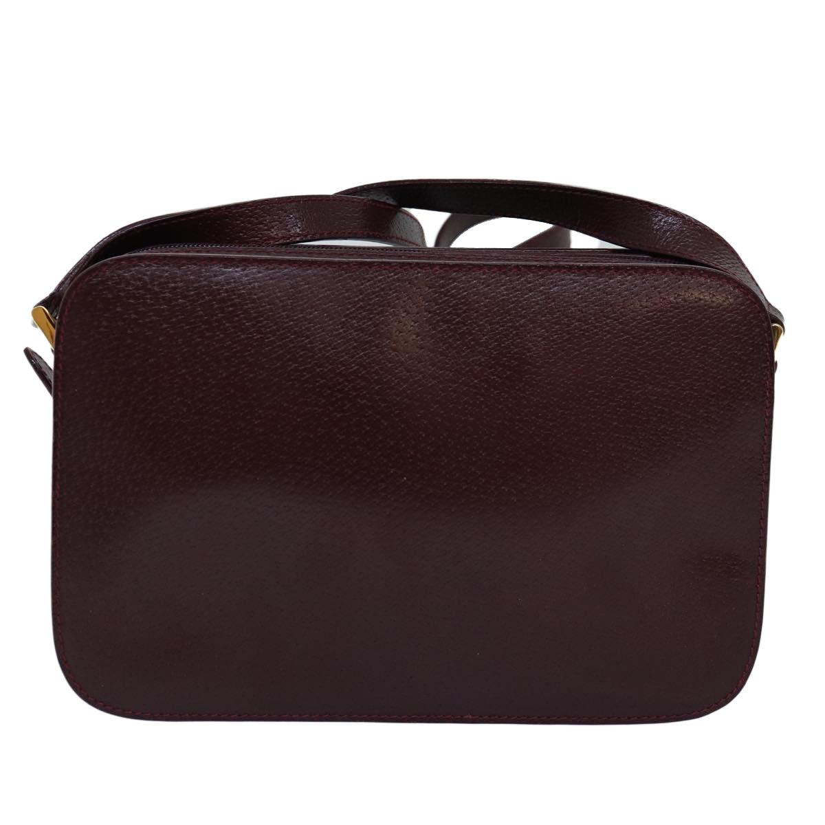 GUCCI Shoulder Bag Leather Red 007 256 0051 yk12836