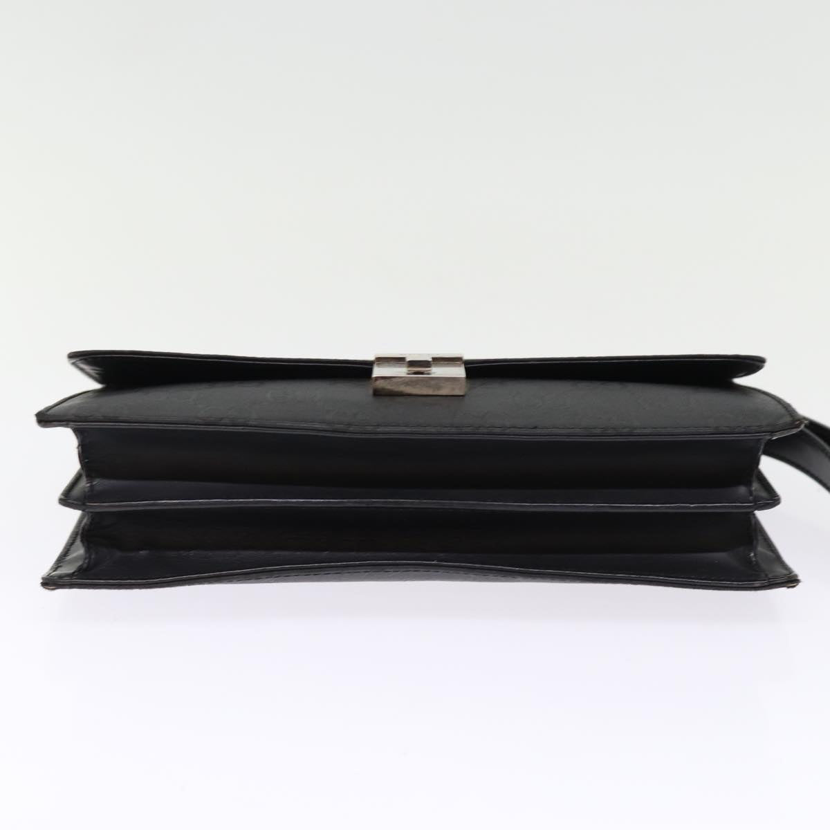 GUCCI GG Canvas Clutch Bag Black yk12865