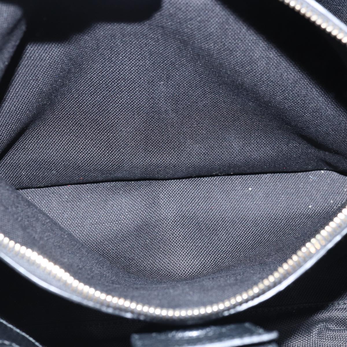 GUCCI Bamboo Swing Hand Bag Leather 2way Black 323660 yk12954