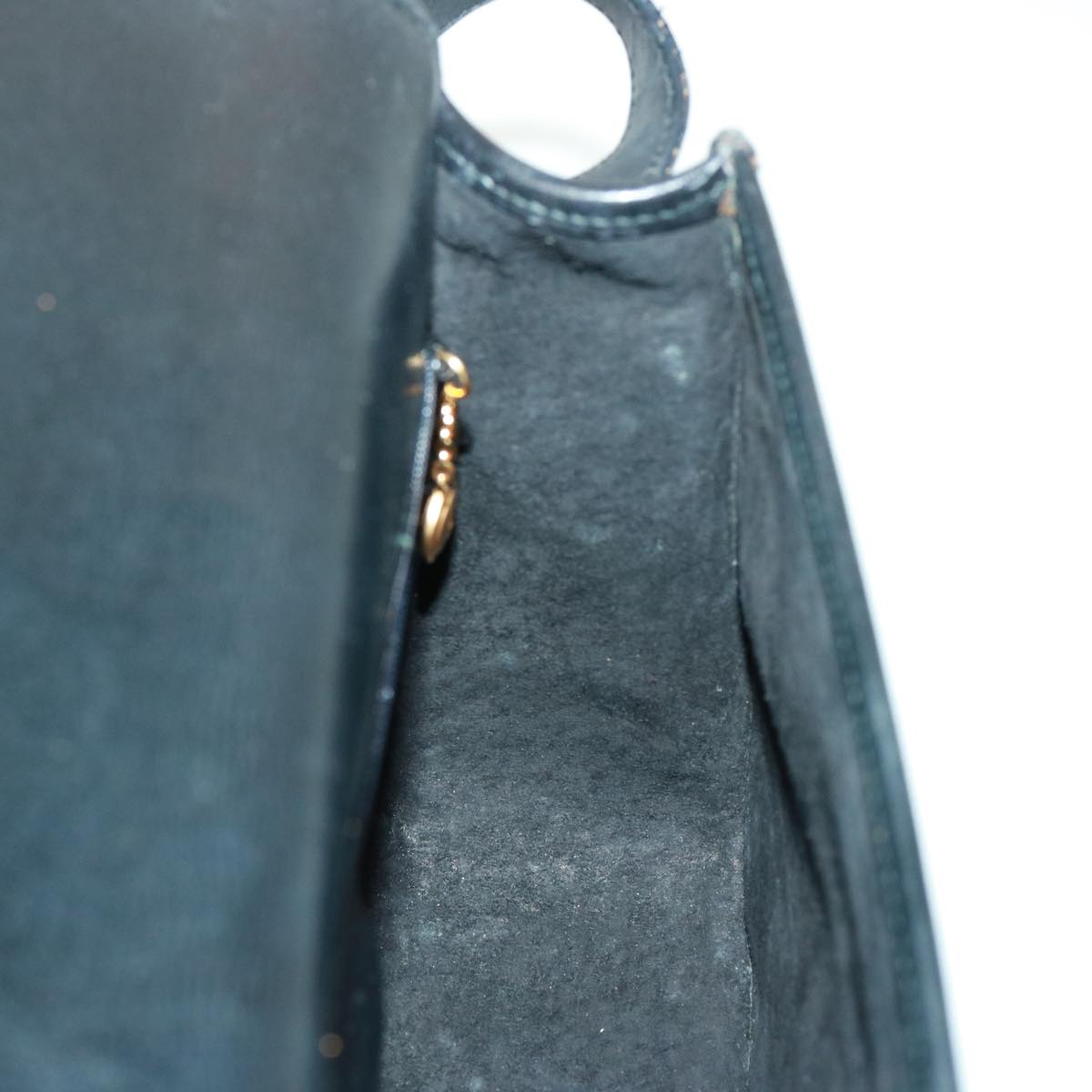 GUCCI Shoulder Bag Leather Black yk13058