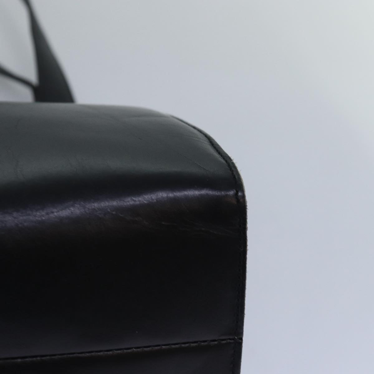 GUCCI Shoulder Bag Leather Black 001 3038 yk13061