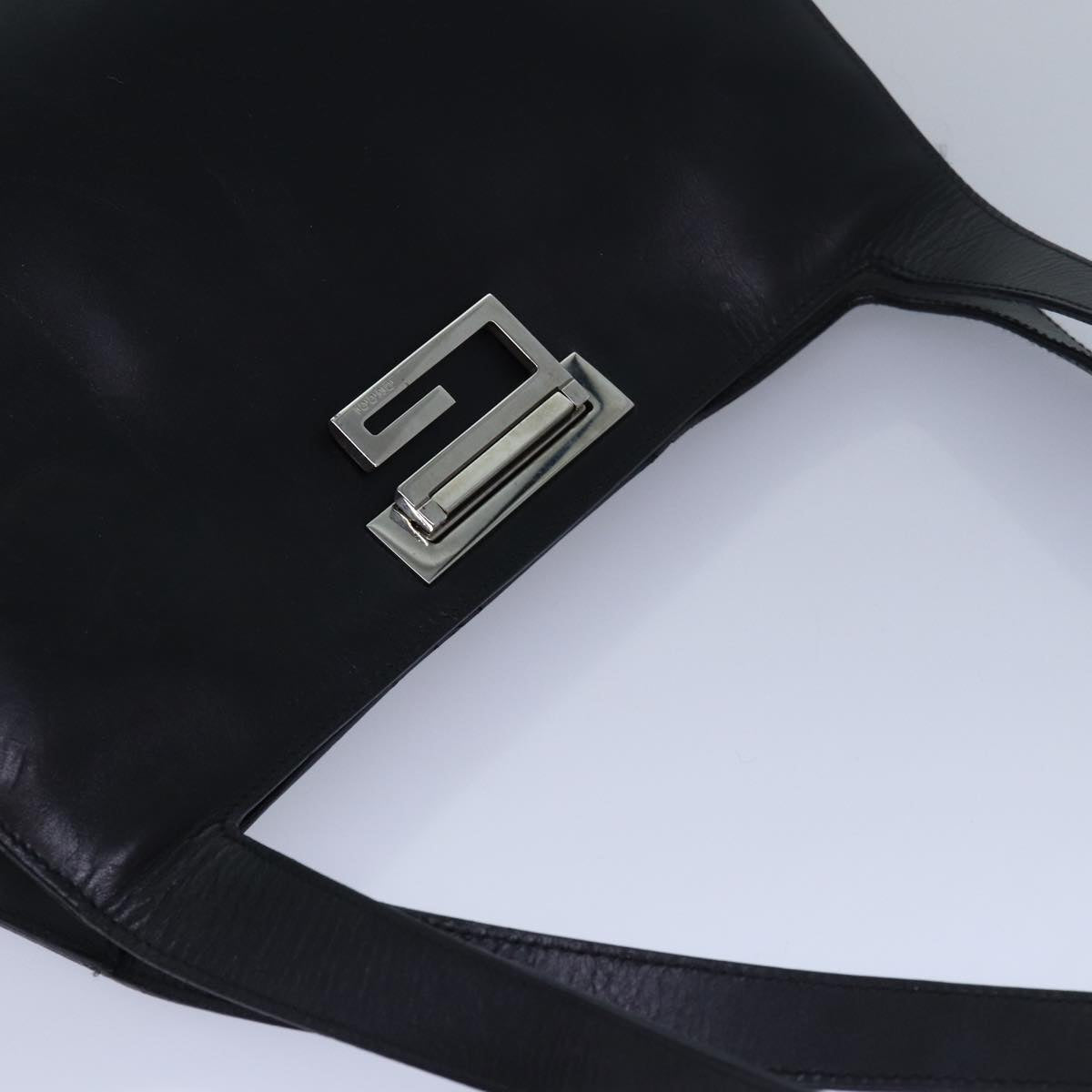 GUCCI Shoulder Bag Leather Black 001 3038 yk13061