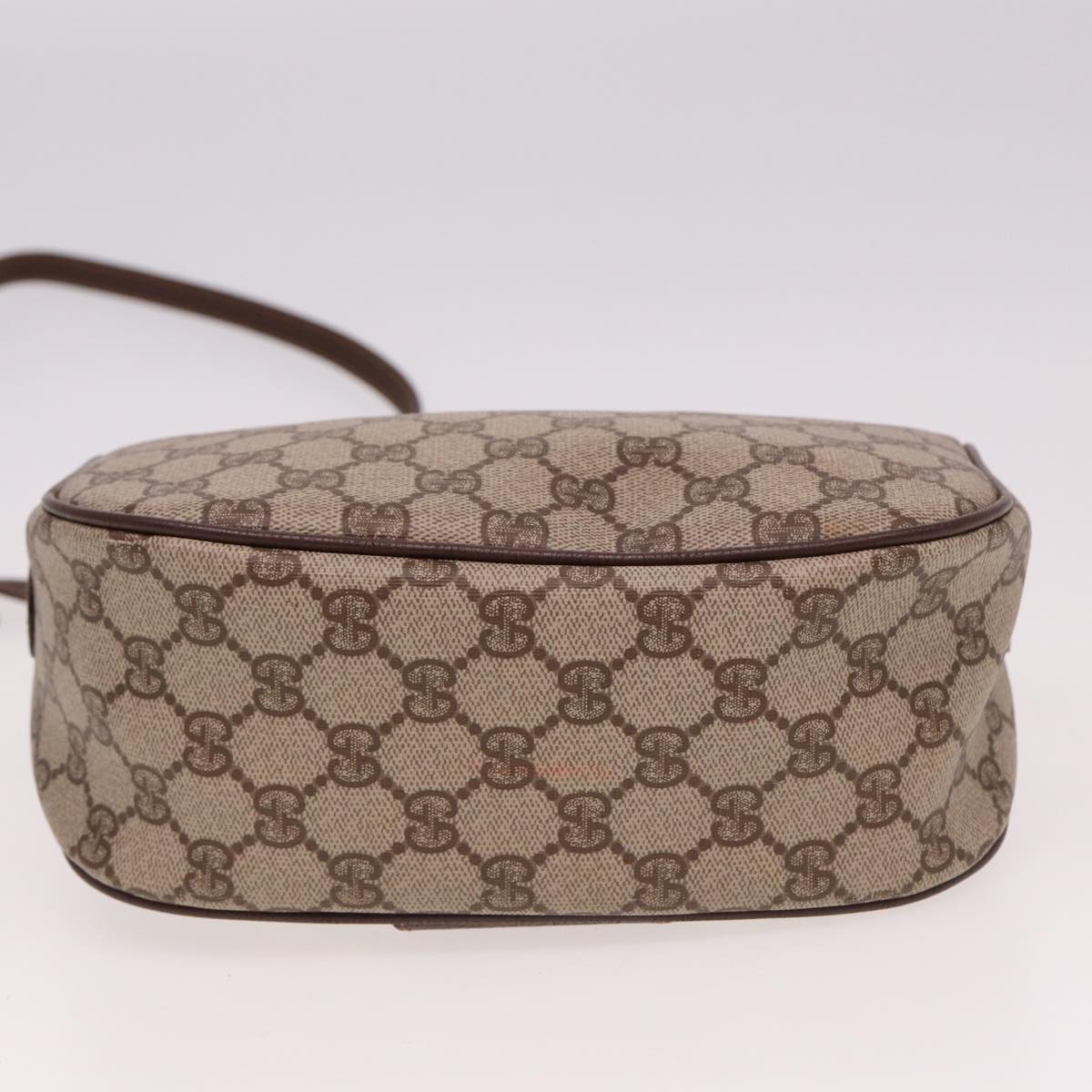 GUCCI Web Sherry Line GG Supreme Shoulder Bag Red Beige 89 02 032 yk13114