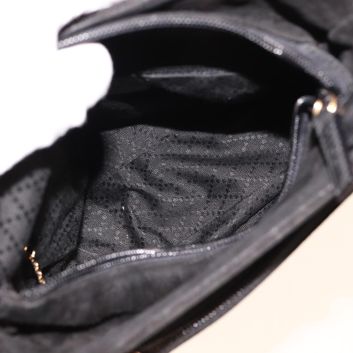 GUCCI Bamboo Hand Bag Suede Black 000 2265 0581 yk13191