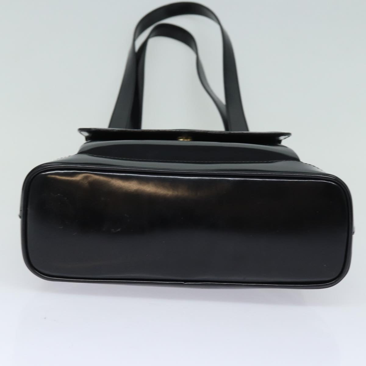 GUCCI Shoulder Bag Leather Black yk13258