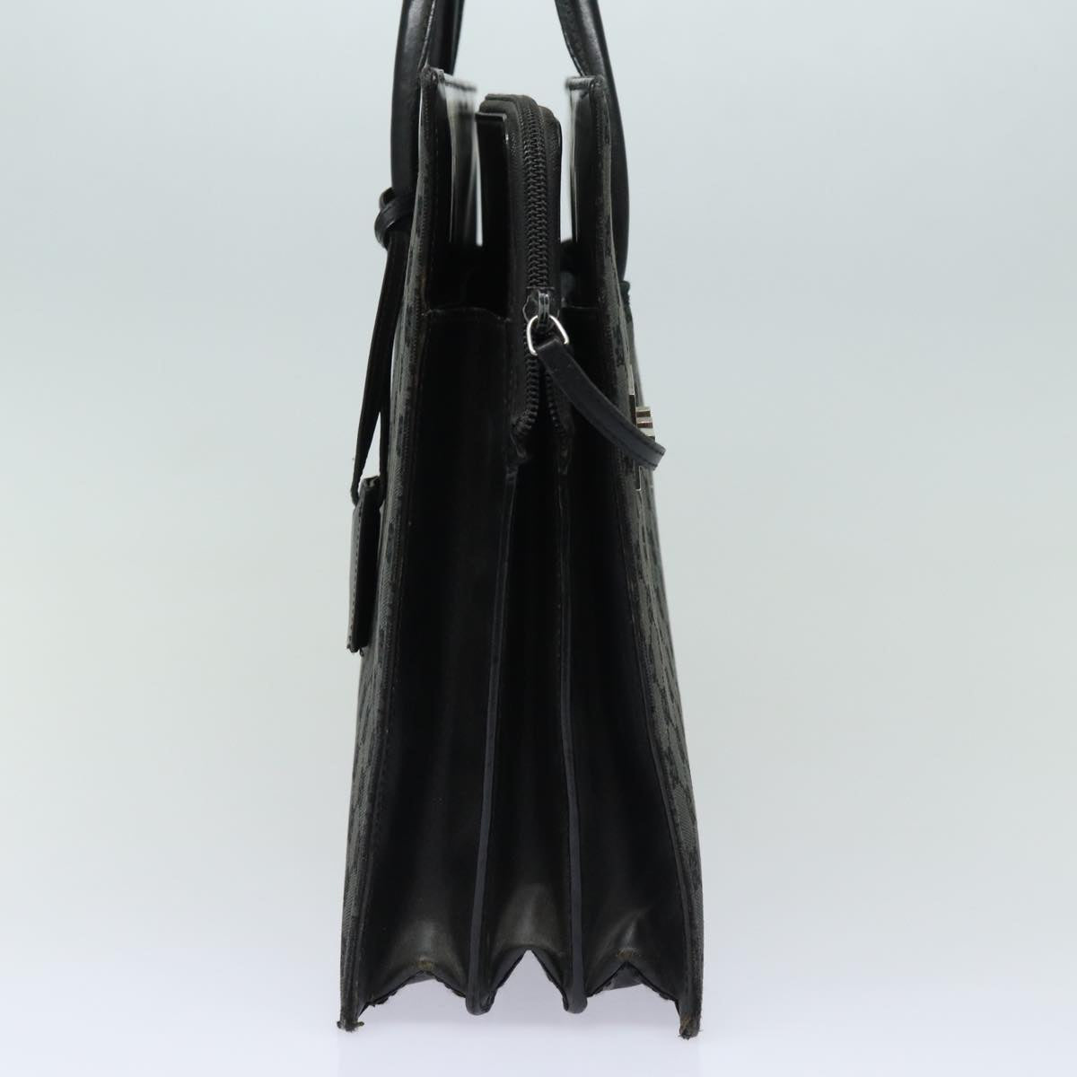 GUCCI GG Canvas Hand Bag Black 015 3708 yk13270