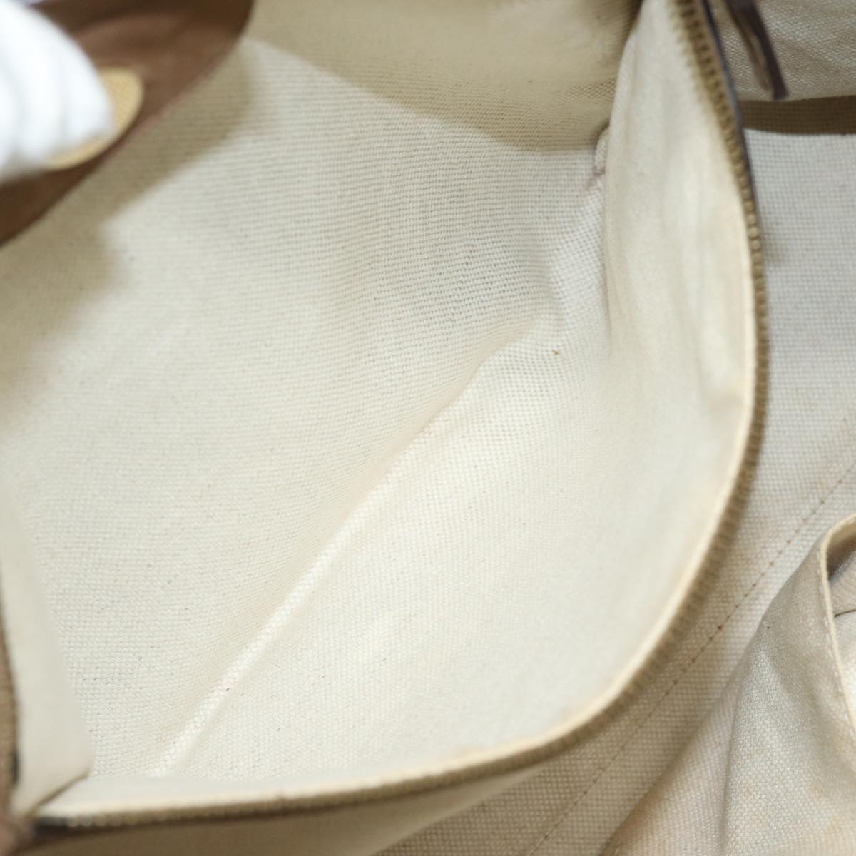 GUCCI GG Canvas Running Hand Bag Beige 247183 yk13303