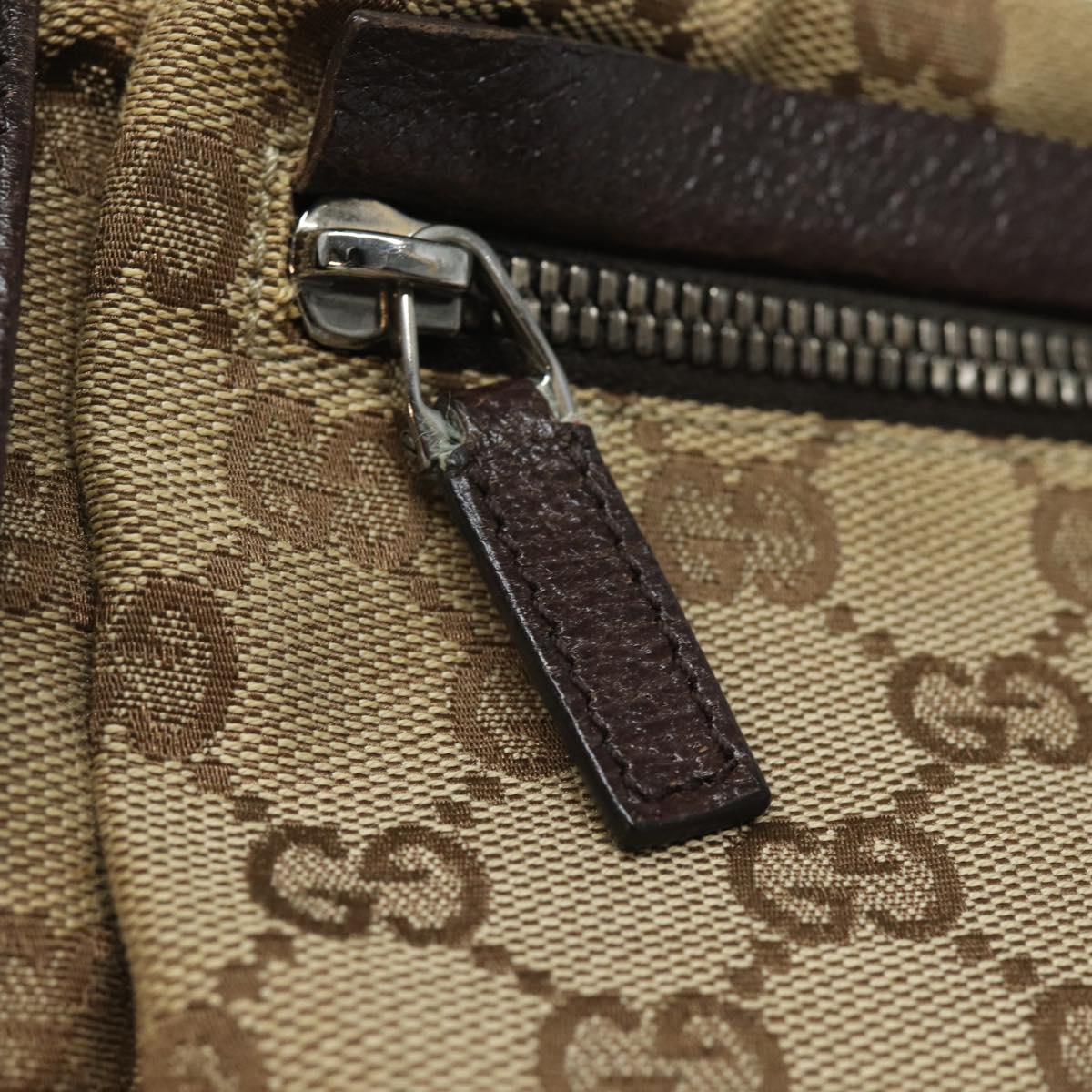 GUCCI GG Canvas Waist bag Beige 28566 yk13396