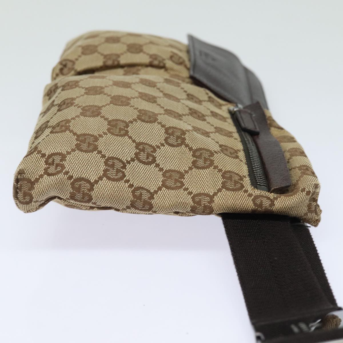 GUCCI GG Canvas Waist bag Beige 28566 yk13396