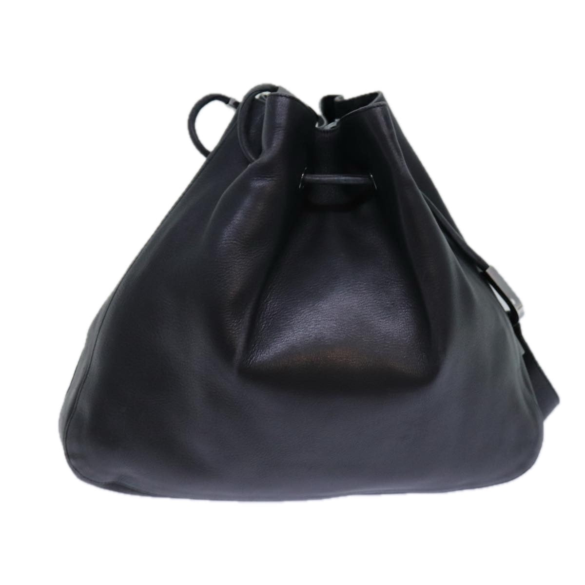 GUCCI Shoulder Bag Leather Black 001 3746 yk13467