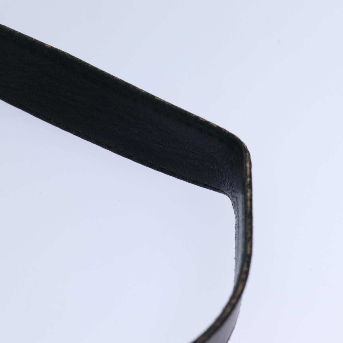 GUCCI Shoulder Bag Leather Black 001 3746 yk13467