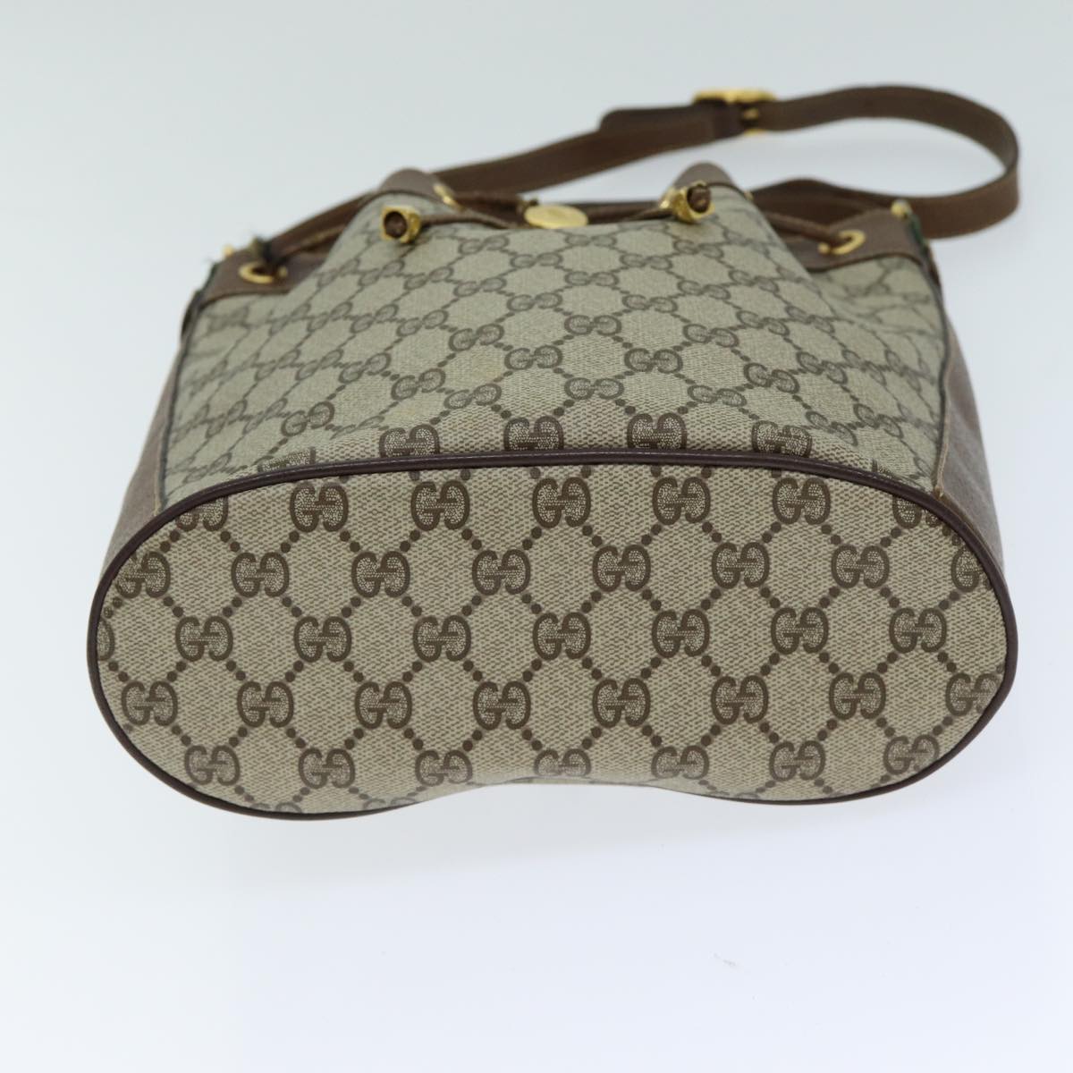 GUCCI GG Canvas Web Sherry Line Shoulder Bag Beige Red 41 02 034 yk13558
