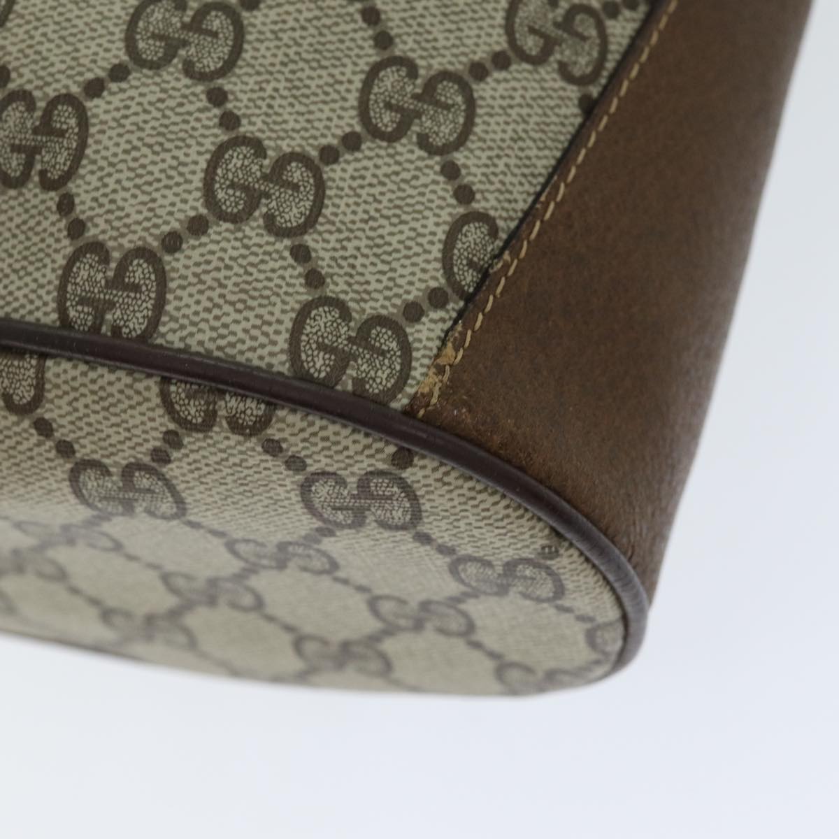 GUCCI GG Canvas Web Sherry Line Shoulder Bag Beige Red 41 02 034 yk13558