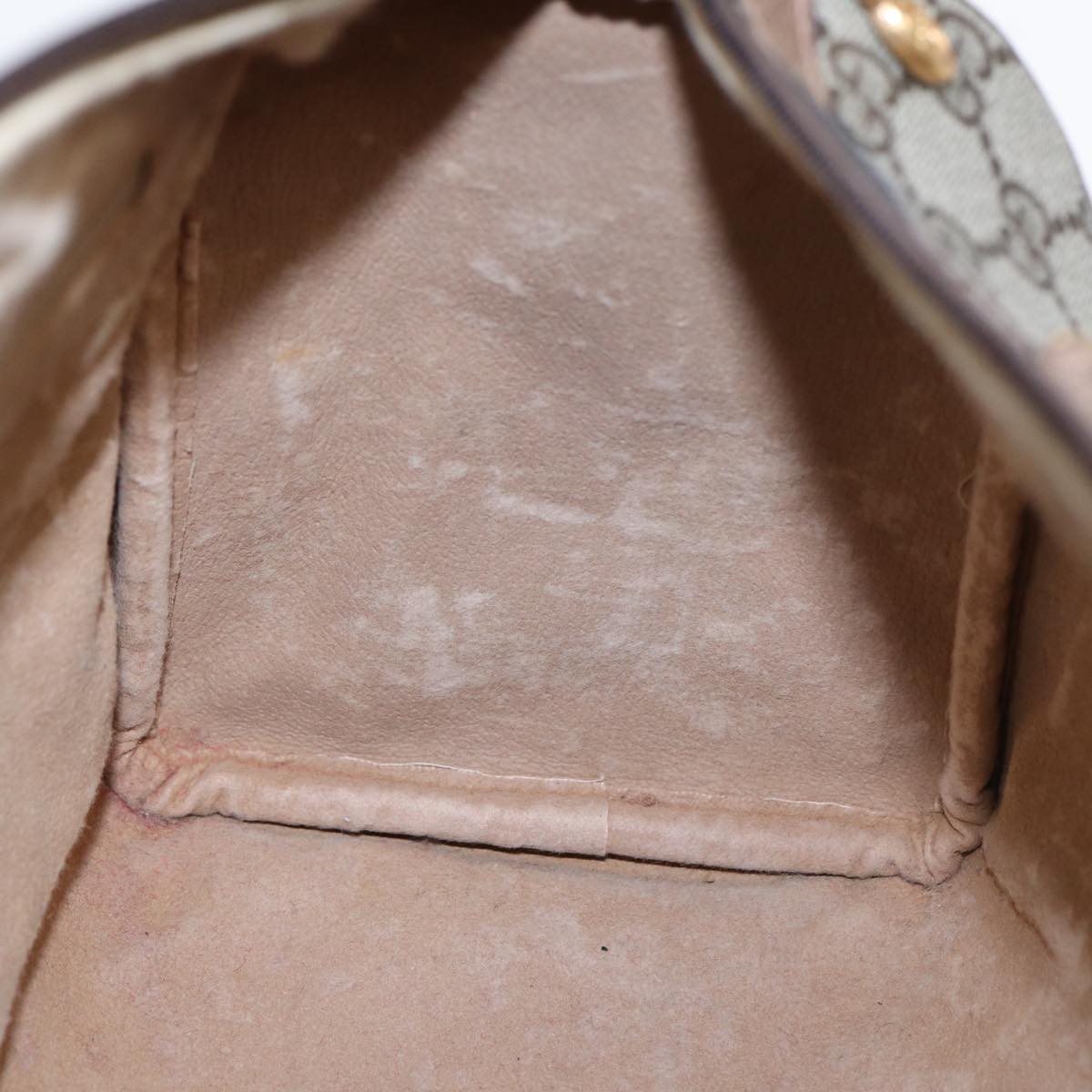 GUCCI GG Supreme Web Sherry Line Boston Bag PVC Beige 24 02 007 yk13661