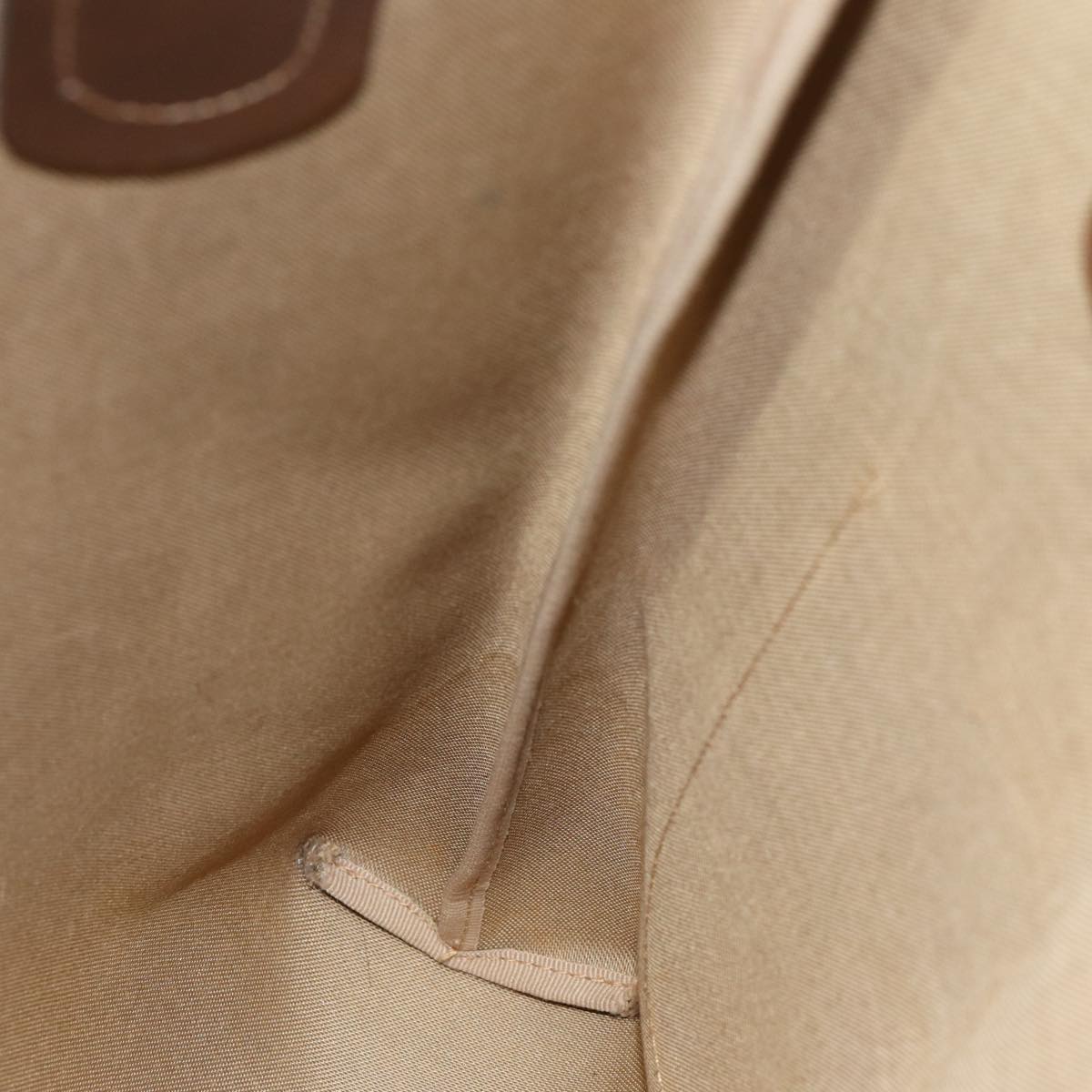 GUCCI GG Supreme Web Sherry Line Tote Bag PVC Beige 002 123 6487 yk13692