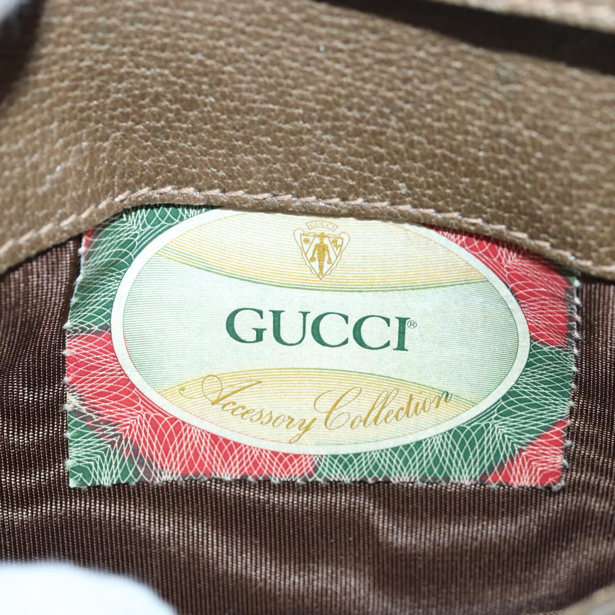 GUCCI GG Supreme Long Wallet PVC Beige Beige 64 03 713 yk13706