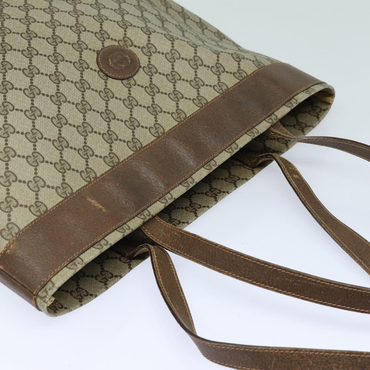 GUCCI GG Supreme Tote Bag Beige 69 02 109 yk13709