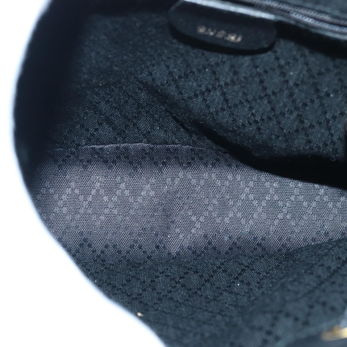 GUCCI Bamboo Backpack Suede Black 003 1956 0030 yk13819