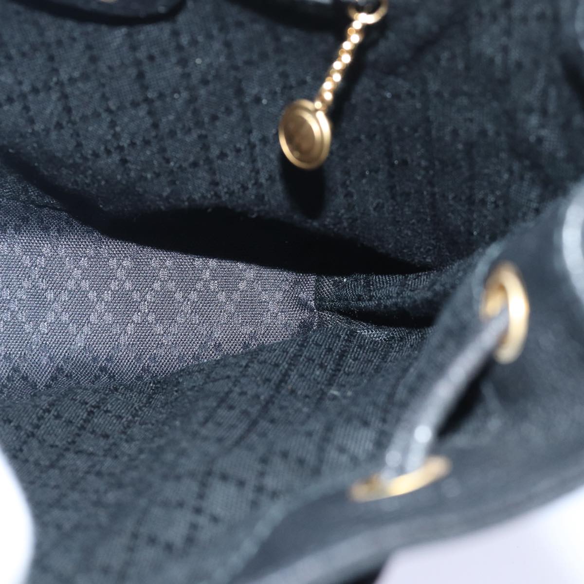 GUCCI Bamboo Backpack Suede Black 003 1956 0030 yk13819
