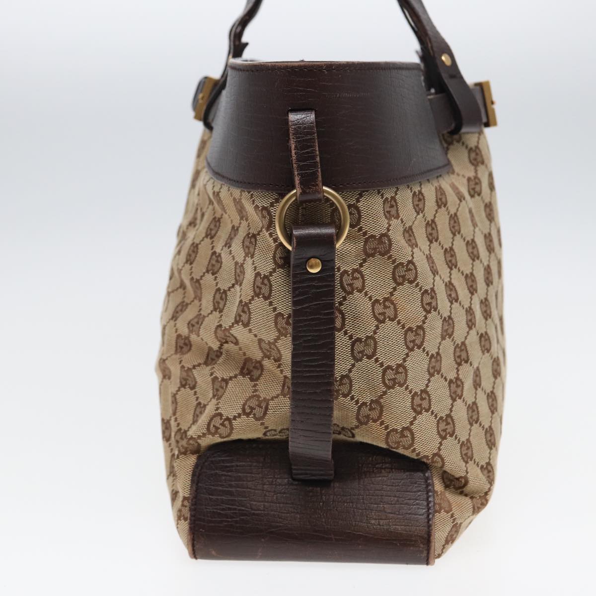 GUCCI GG Canvas Tote Bag Beige 106251 yk13879