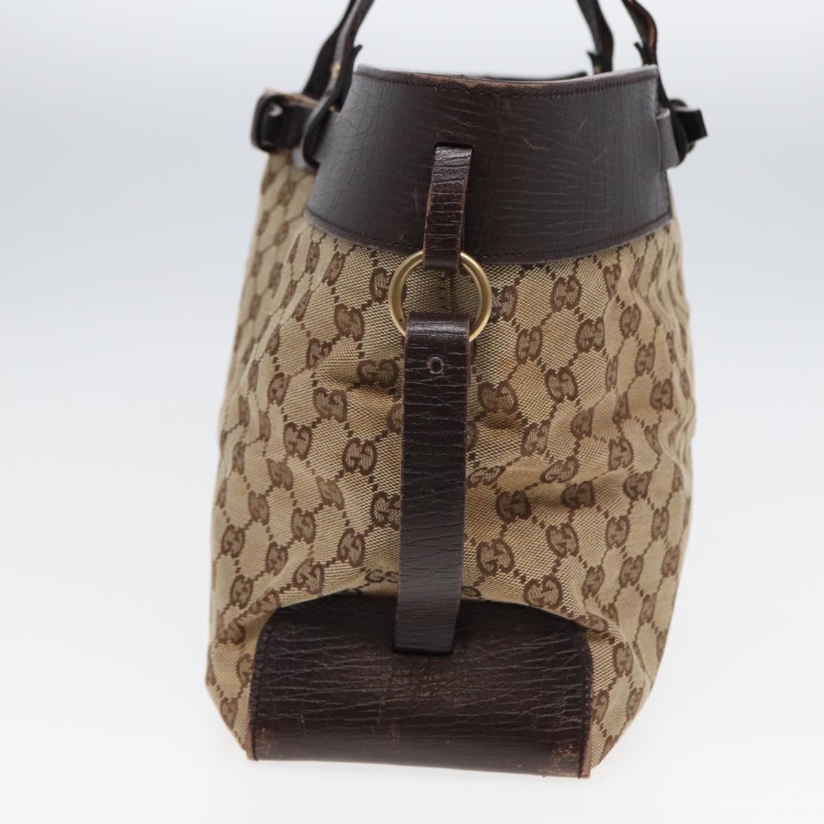 GUCCI GG Canvas Tote Bag Beige 106251 yk13879