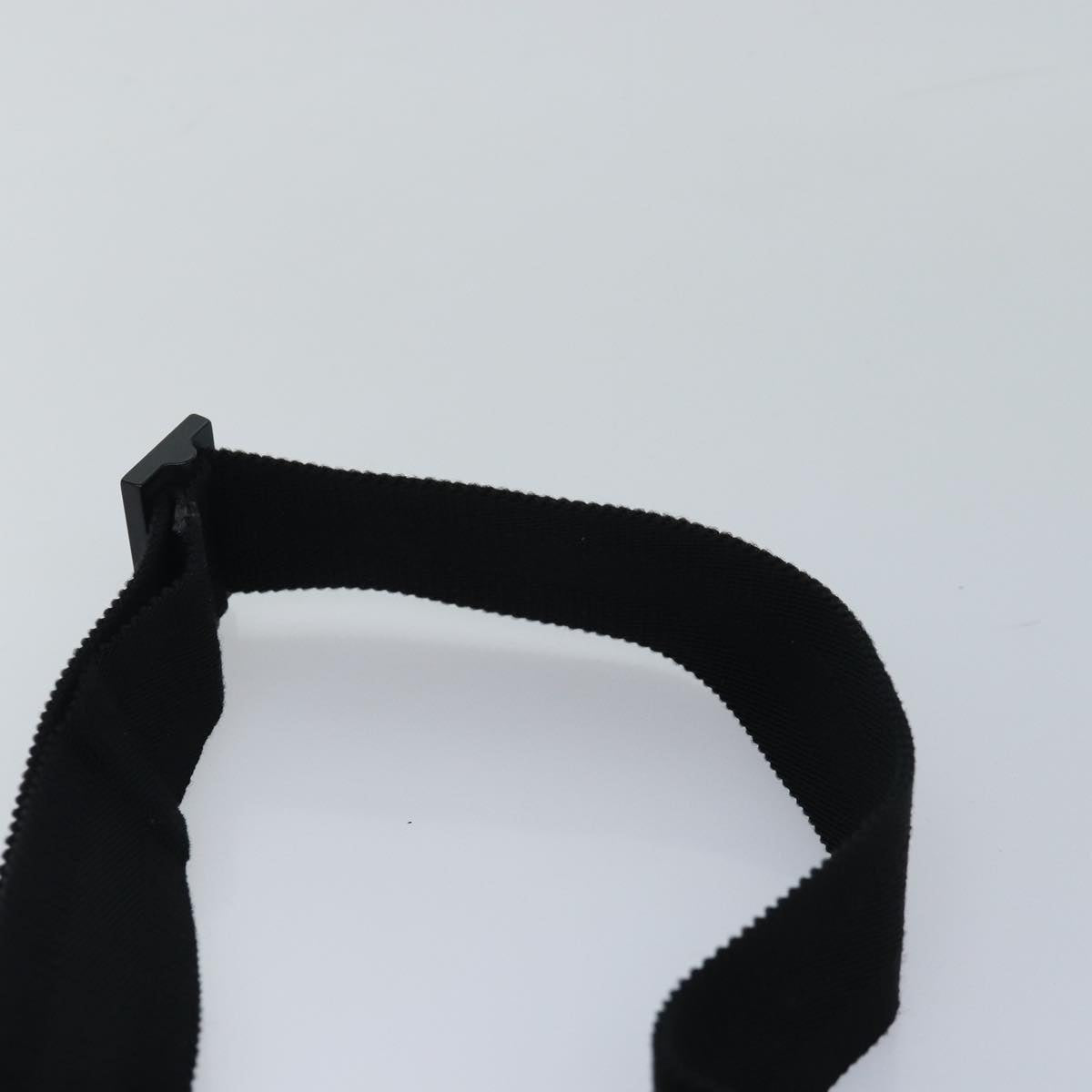 GUCCI GG Supreme Waist bag PVC Black 161833 yk13986
