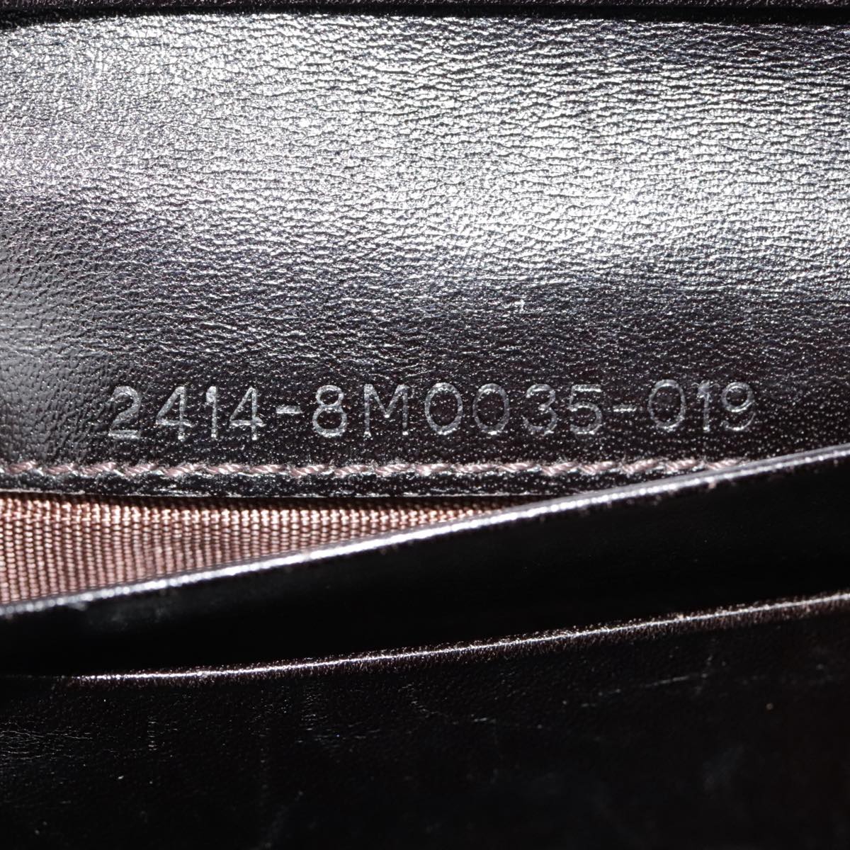FENDI Zucca Canvas Wallet Black Brown yk15059
