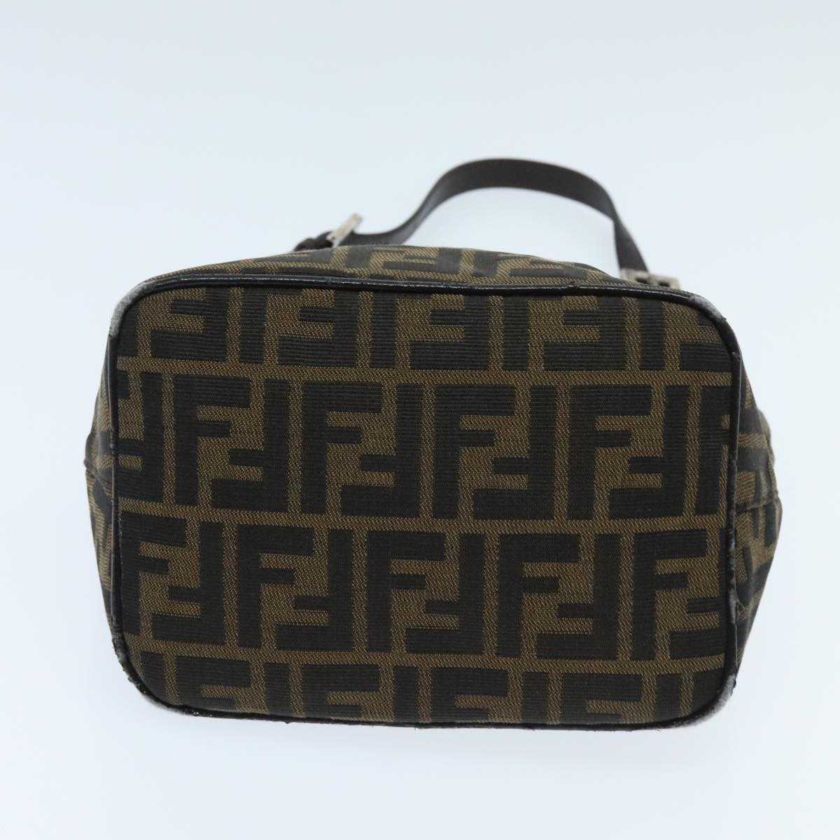 FENDI Zucca Canvas Mamma Baguette Shoulder Bag Brown yk15584