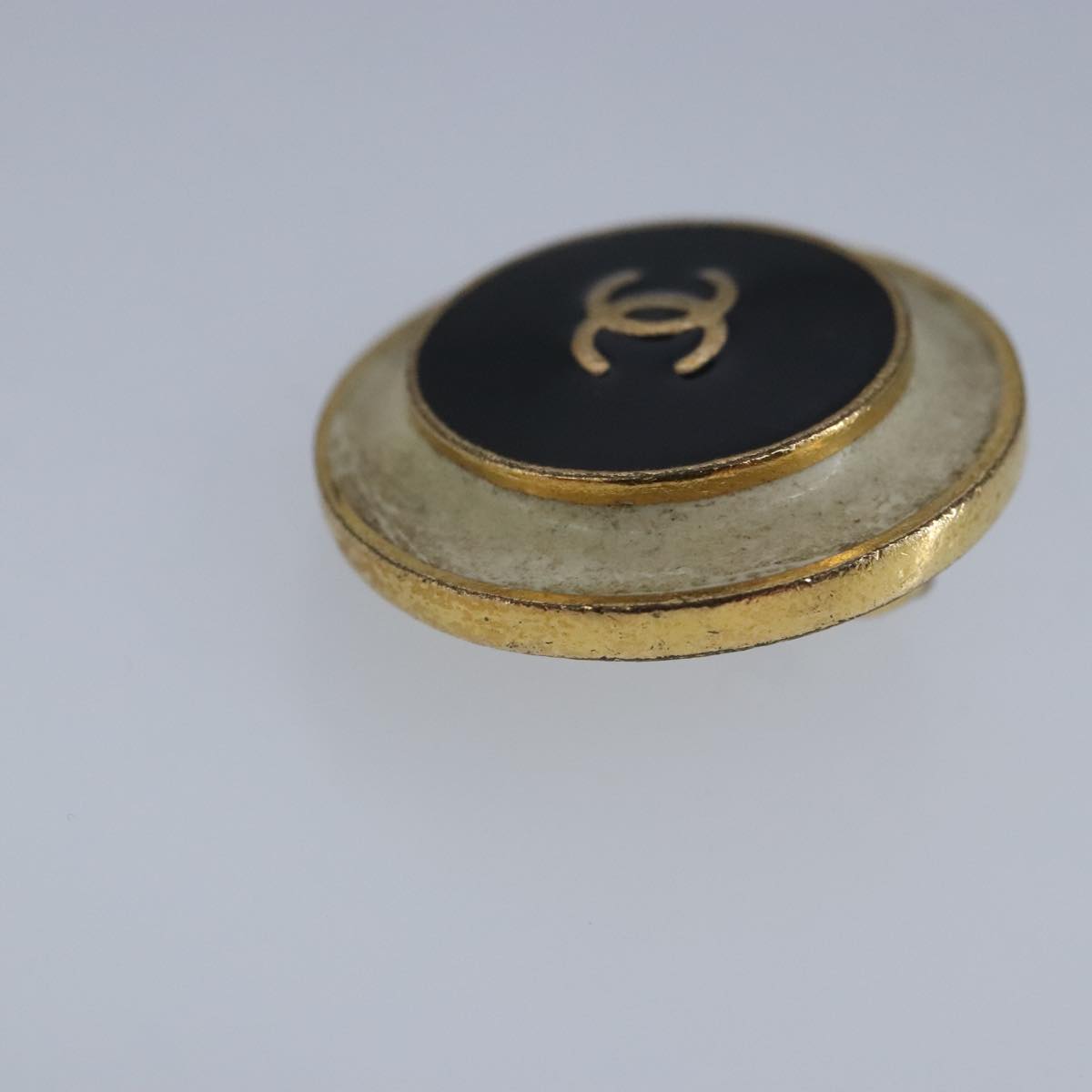 CHANEL COCO Mark Earring metal Gold CC yk15811
