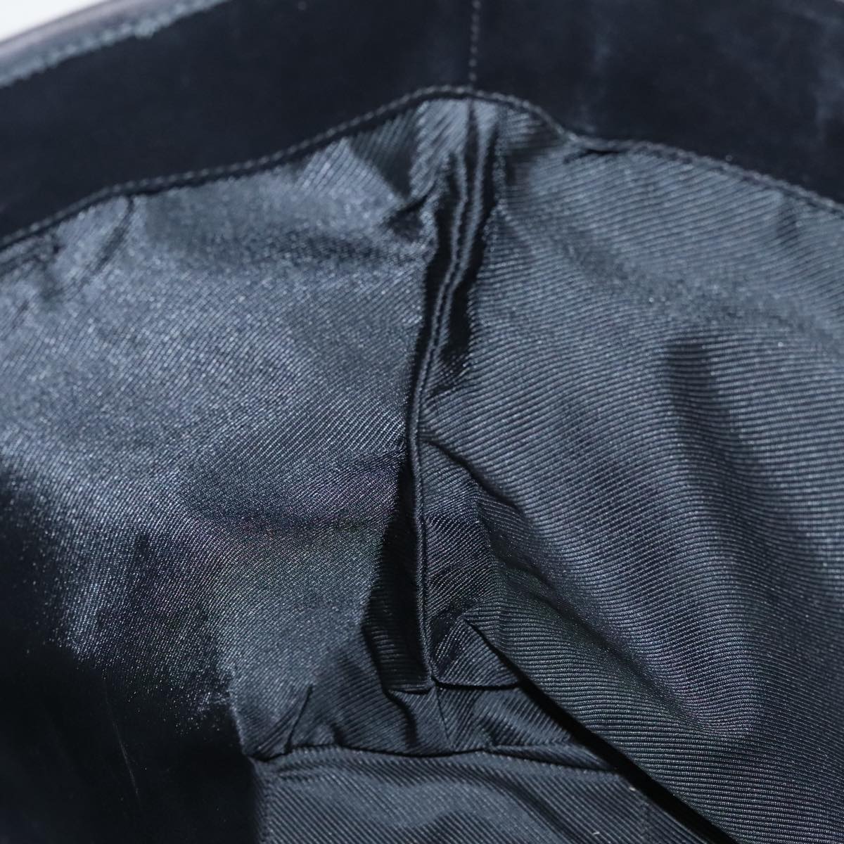 GUCCI GG Canvas Tote Bag Black Silver 31243 yk15819