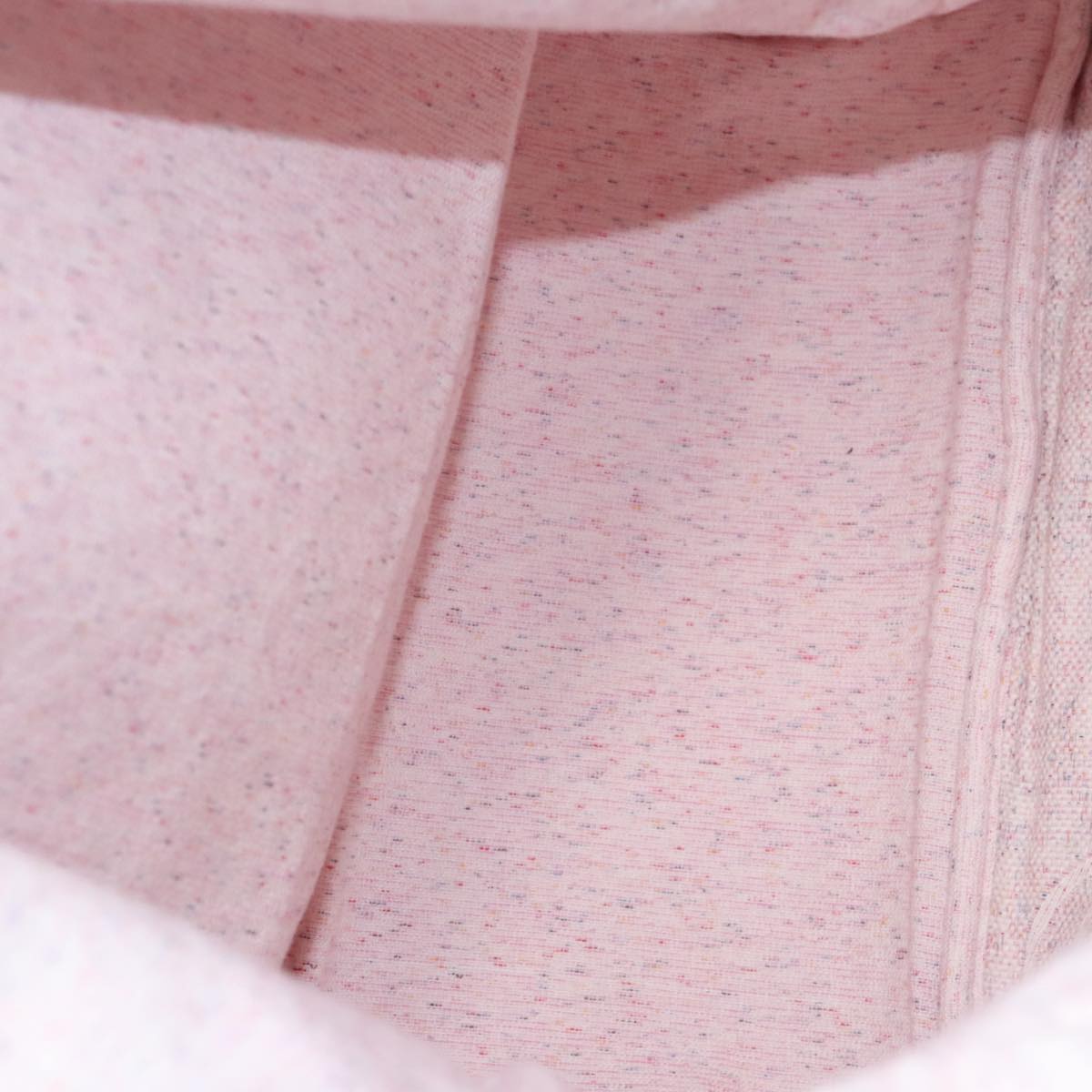 CHANEL COCO Mark Tote Bag pile Pink CC yk15863A