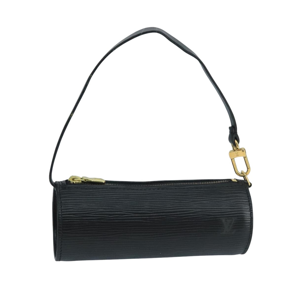 LOUIS VUITTON Epi Soufflot Pouch Black LV yk16122